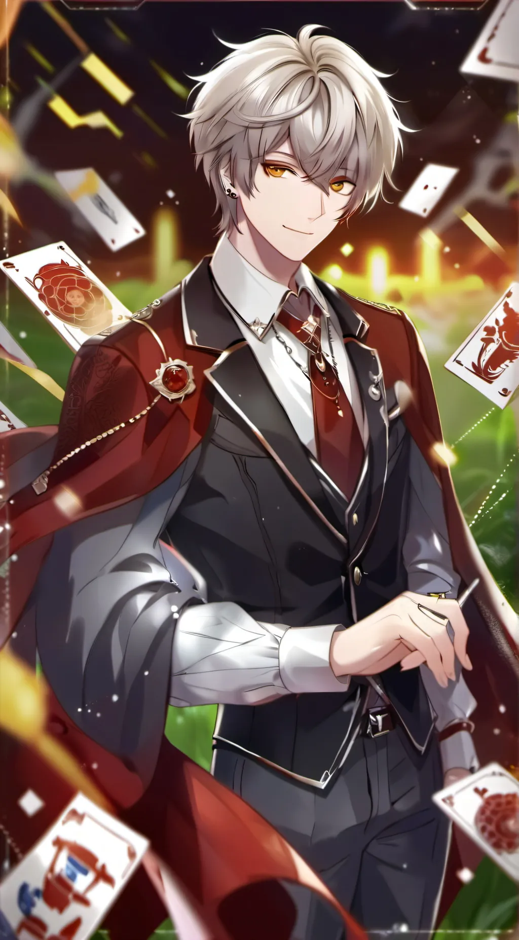 ai character: Milo, Jason, Kyle  background