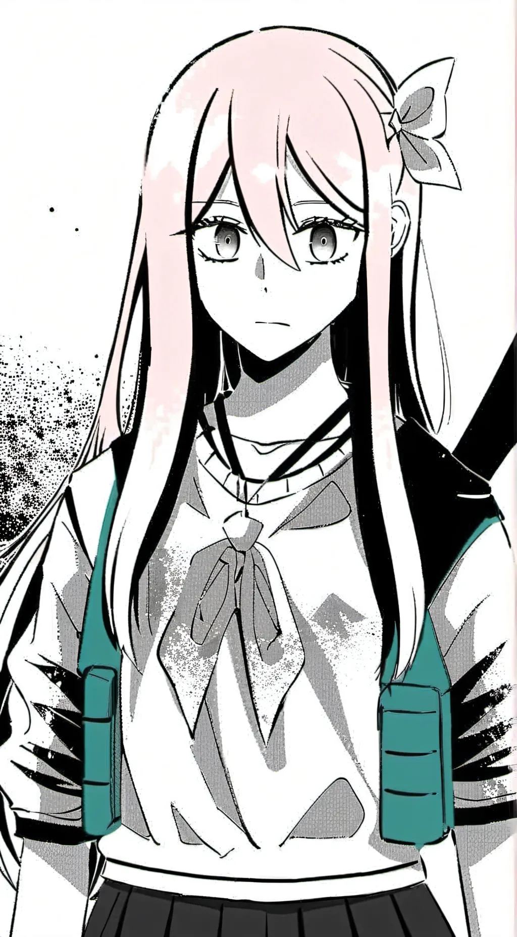 ai character: Aubrey (OMORI) background