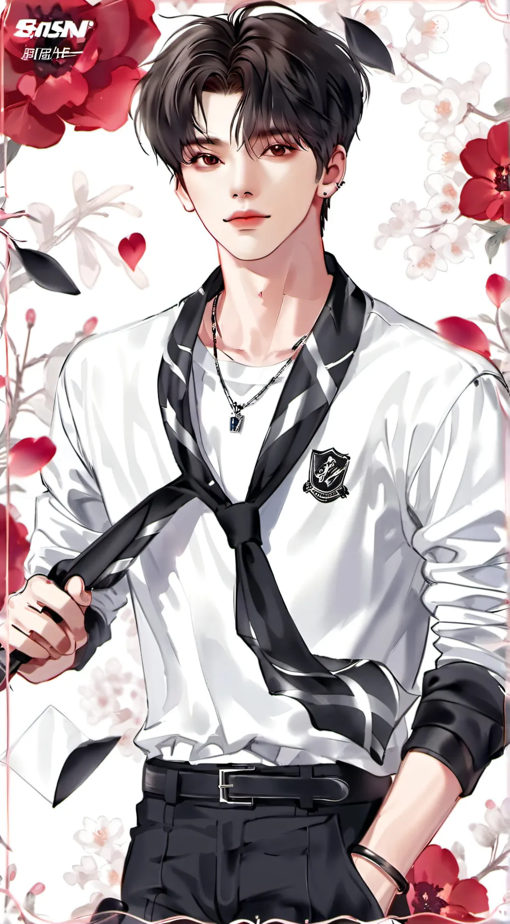 ai character: Skz school 2 background