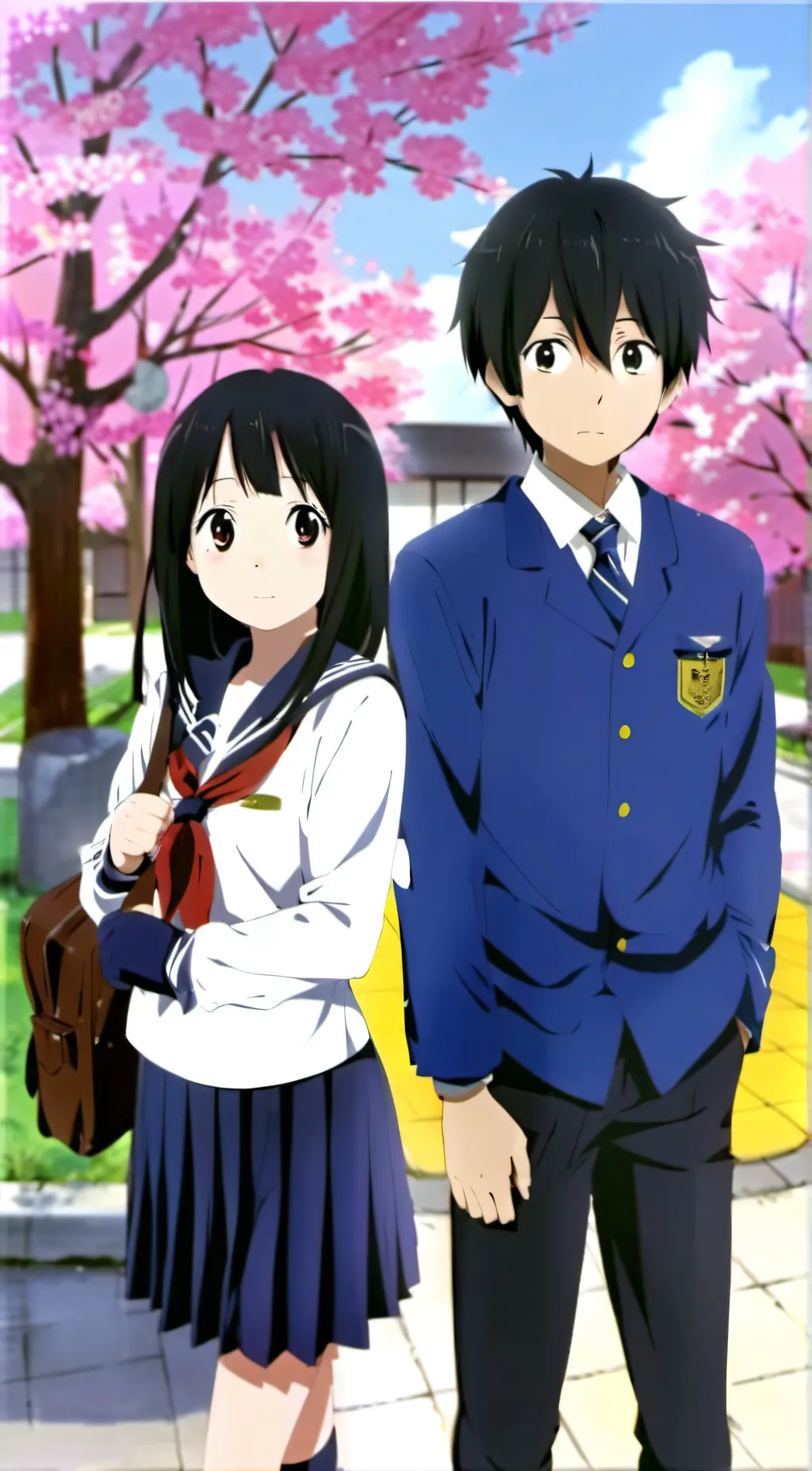 ai character: Highschool 2018 background