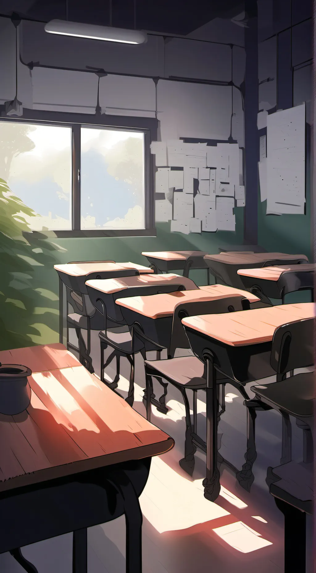 ai character: MHA visitor background