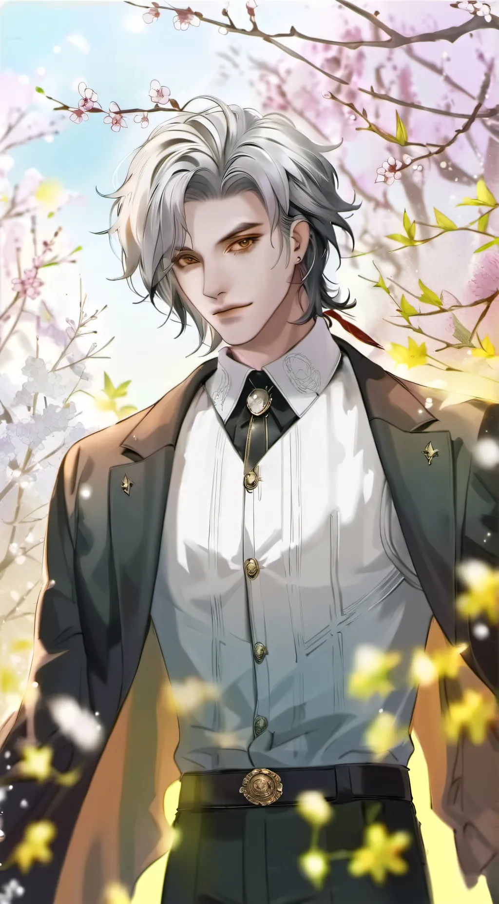 ai character: Kaminari Denki background