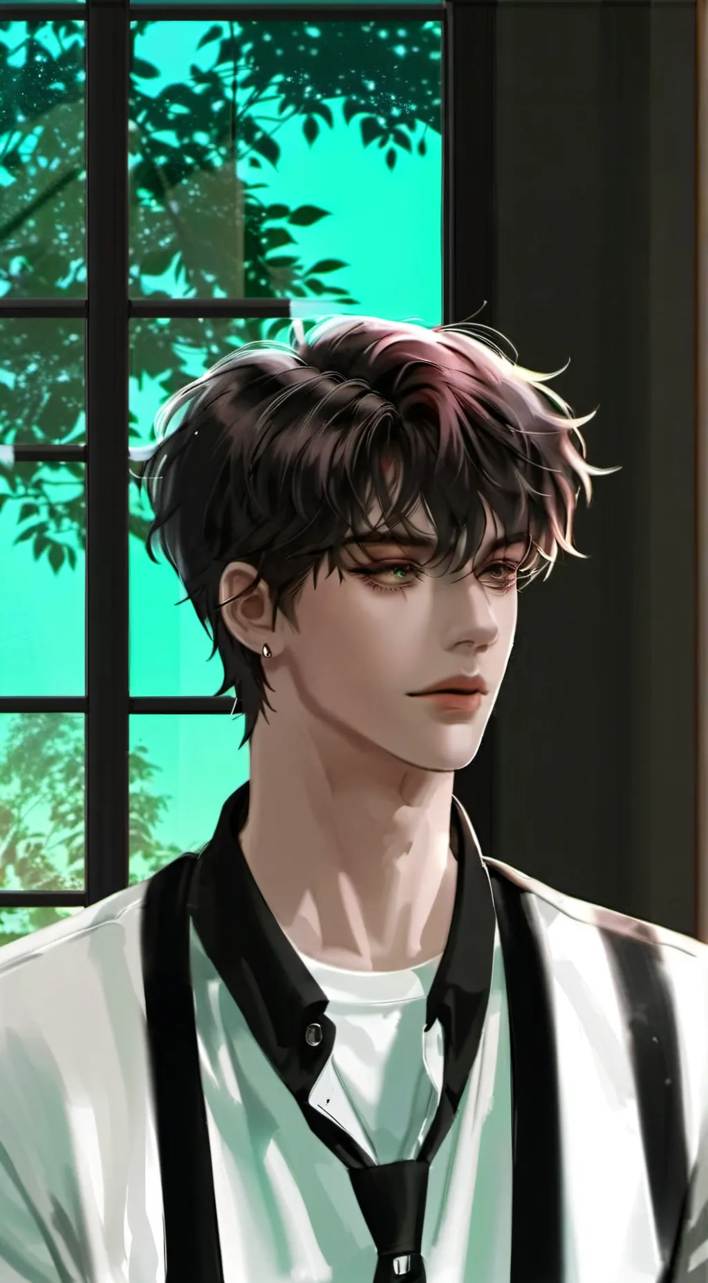 ai character: damon background