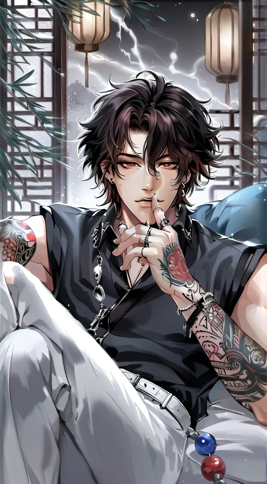 ai character: Caius background