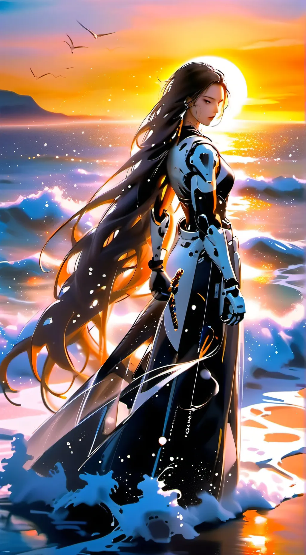 ai character: Aria background