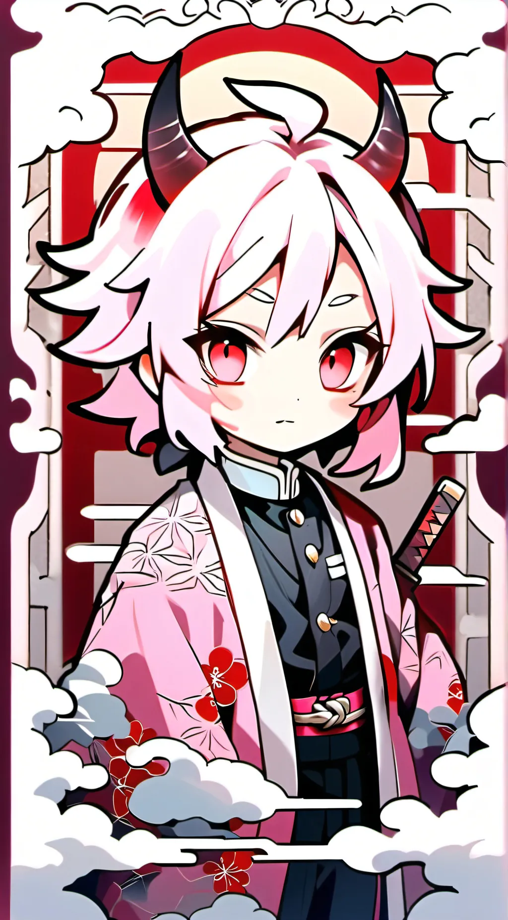 ai character: Makino Kenji background