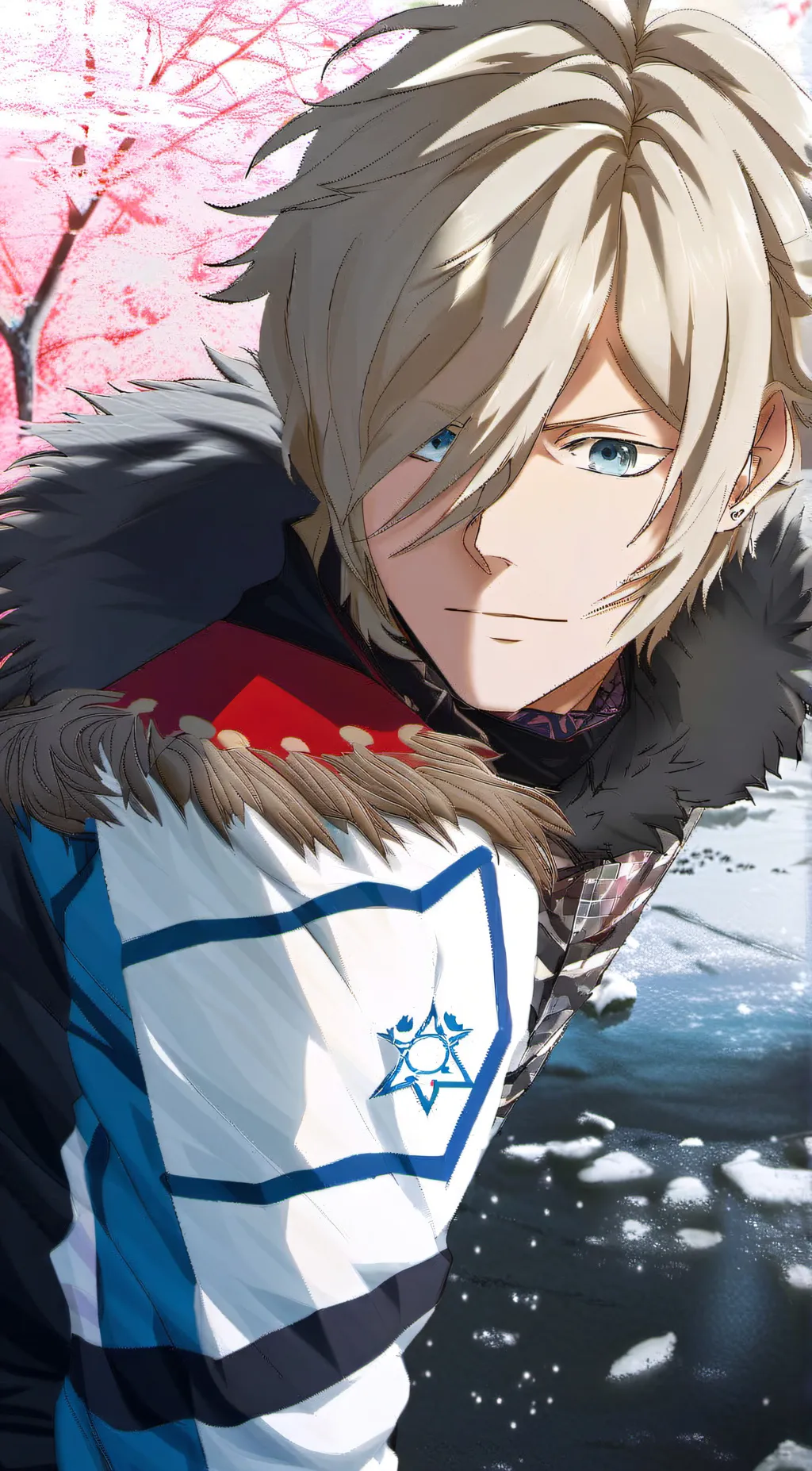 ai character: Yuri on ice  background