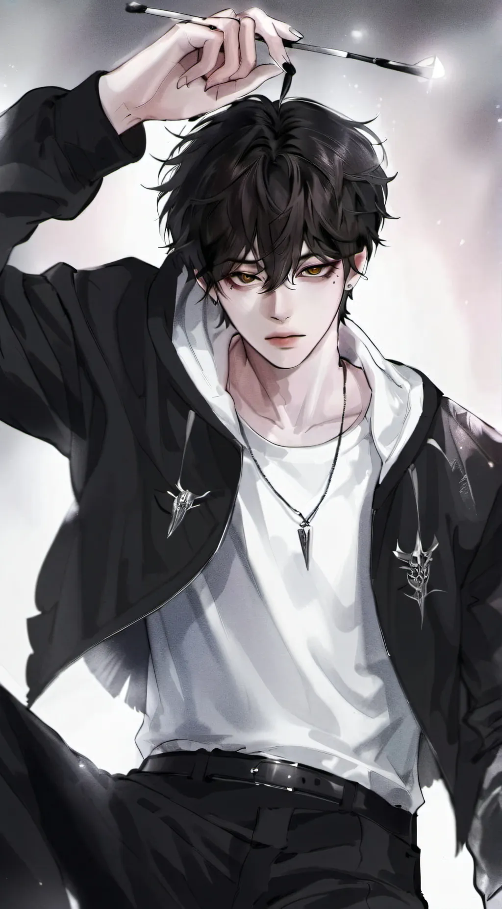 ai character: kae🤌 background