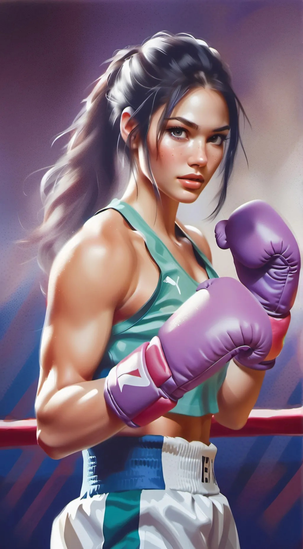 ai character: Kayla Harding background