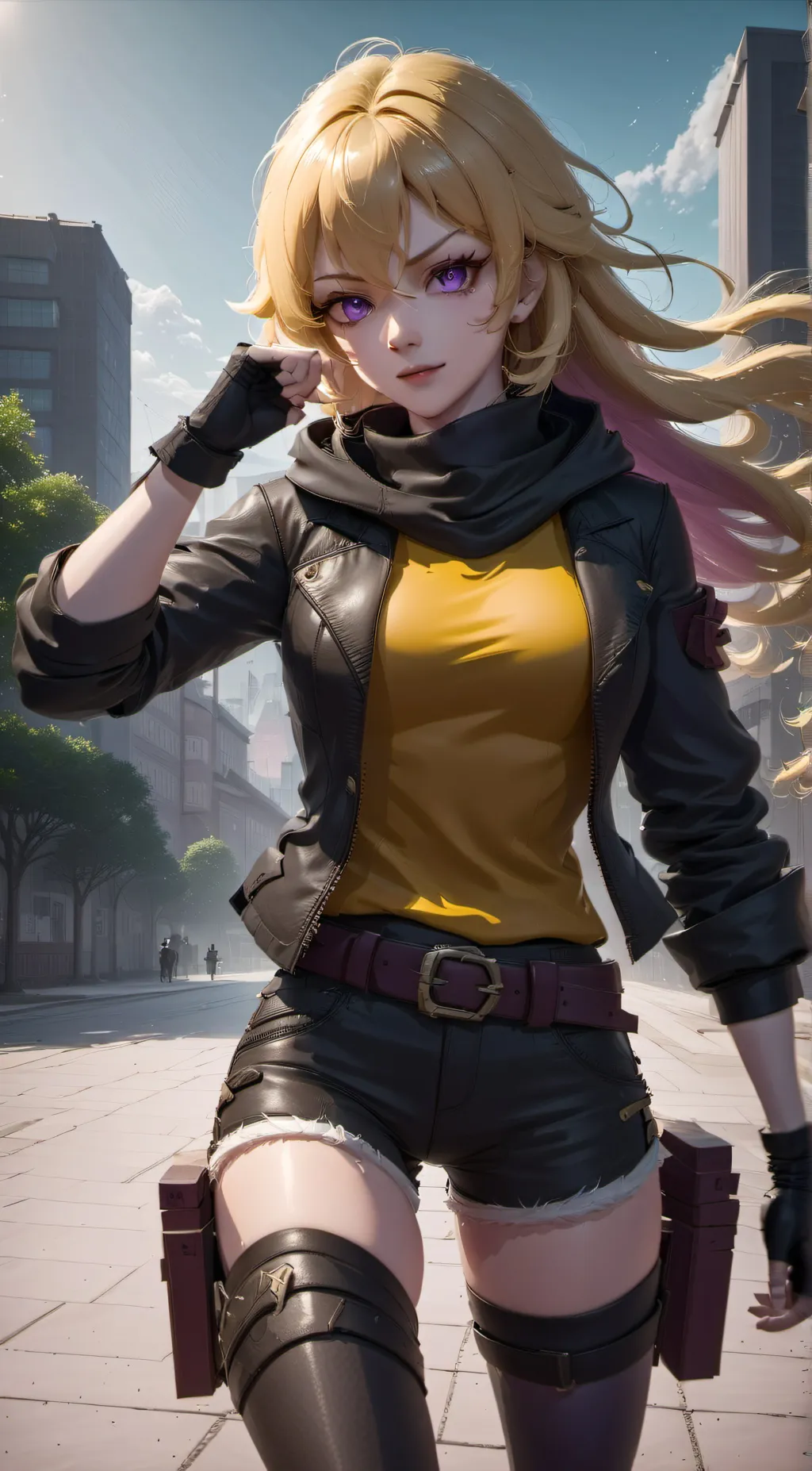 ai character: Yang Xiao Long background