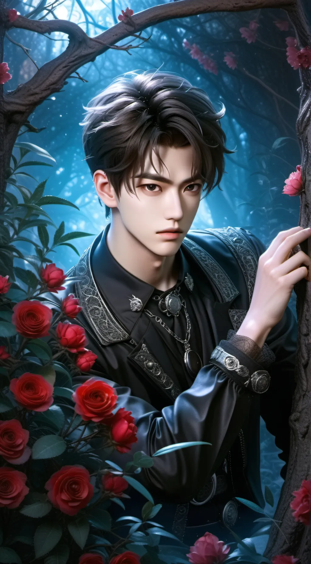 ai character: Aiden background