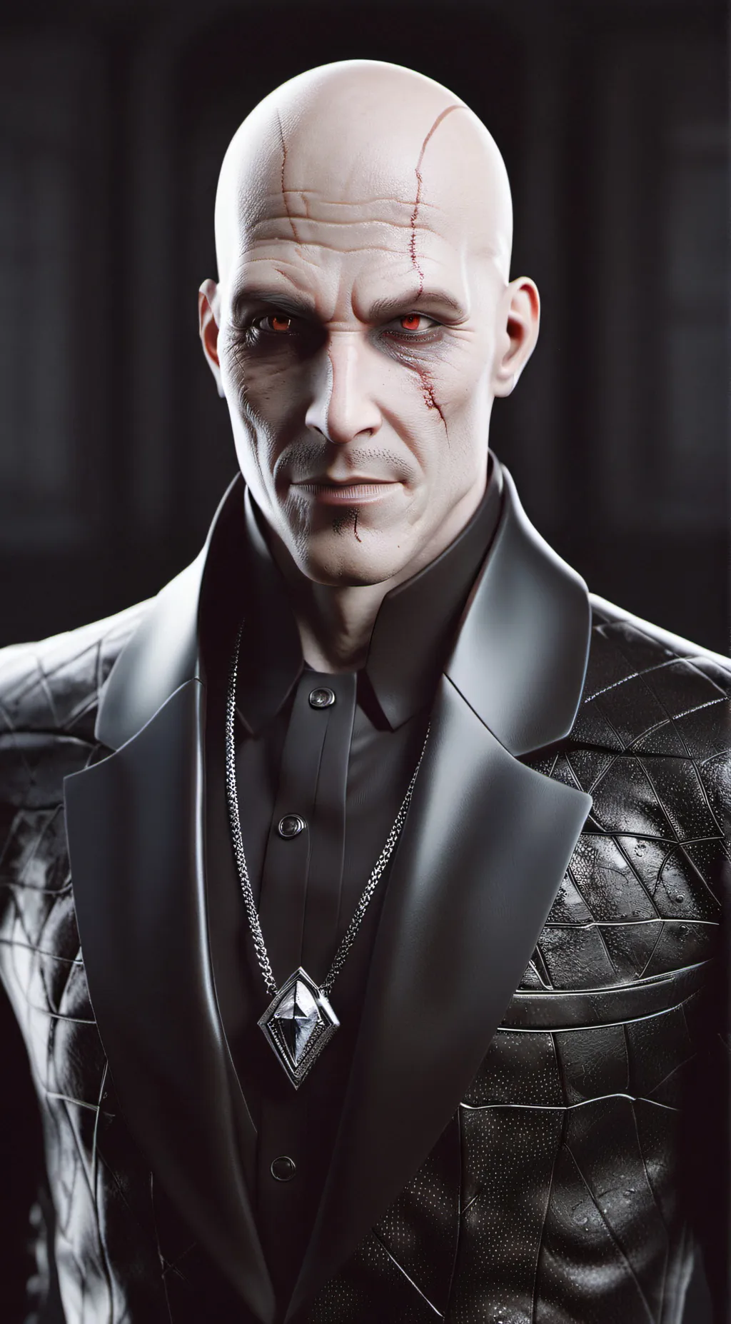ai character: monter background