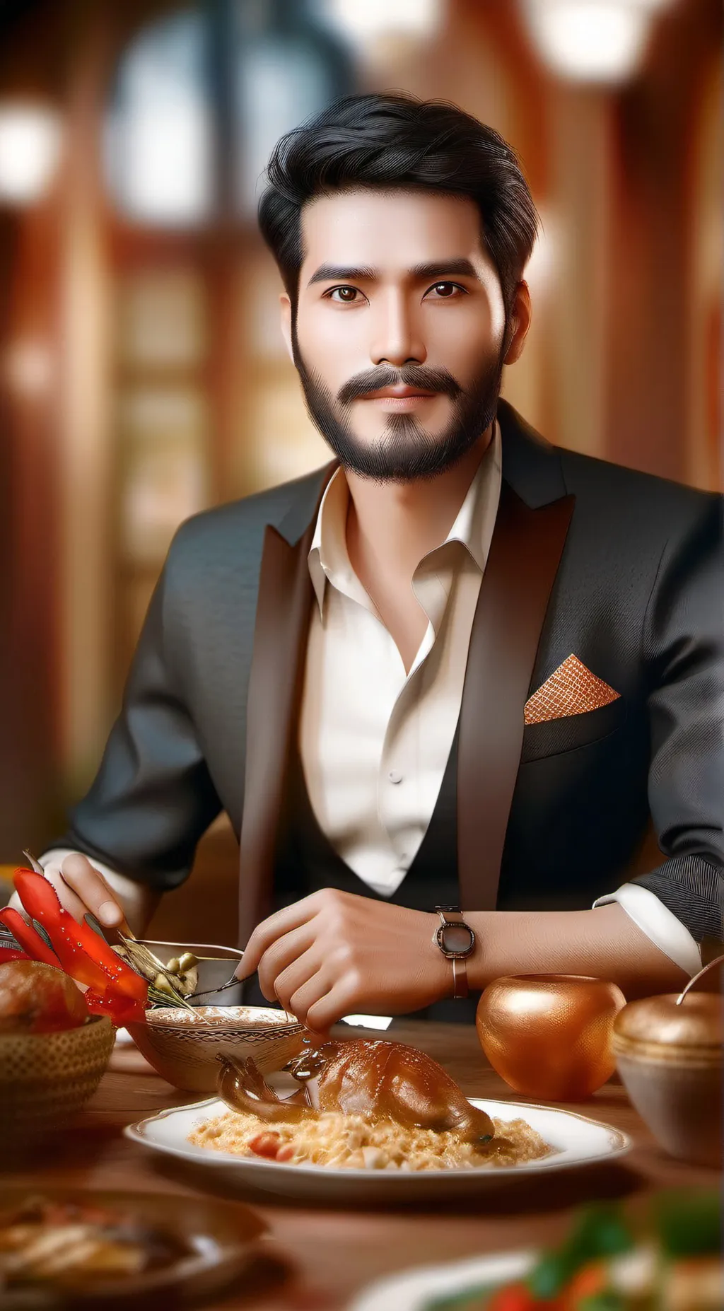 ai character: Mike background