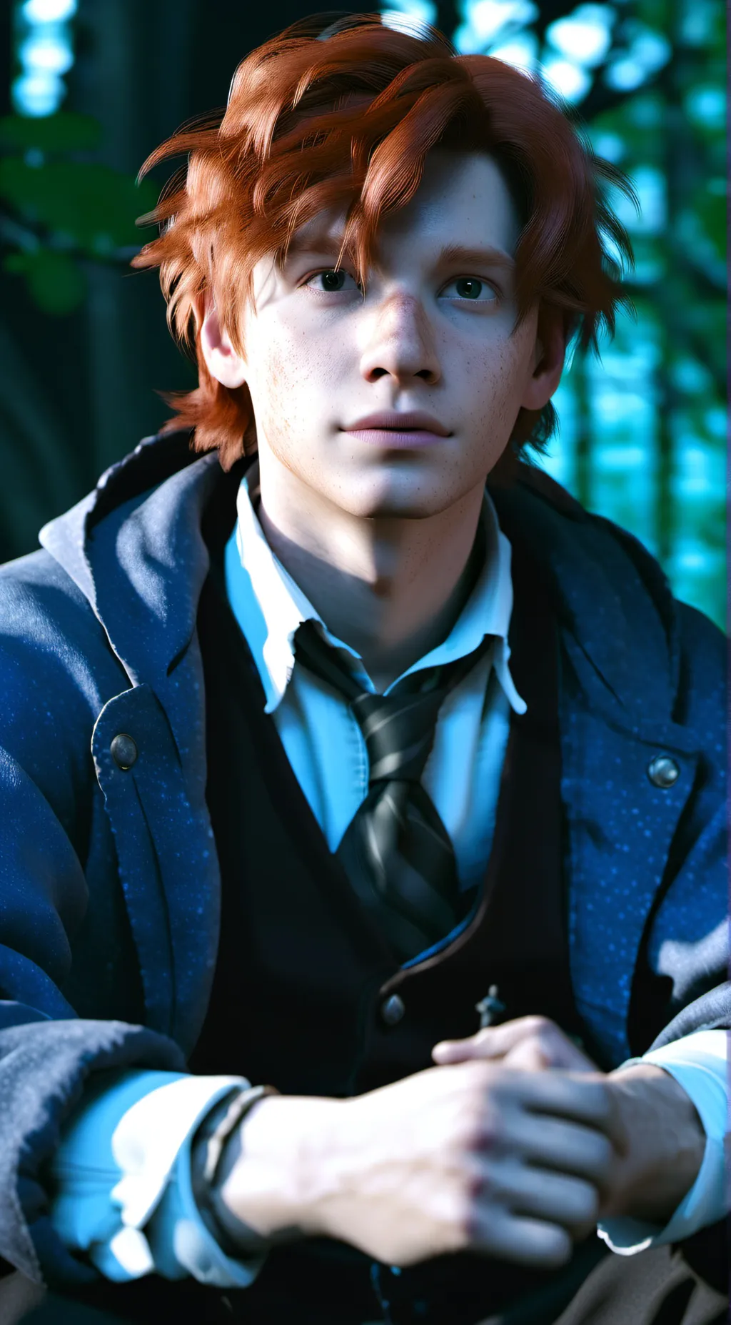 ai character: Ron Weasley  background