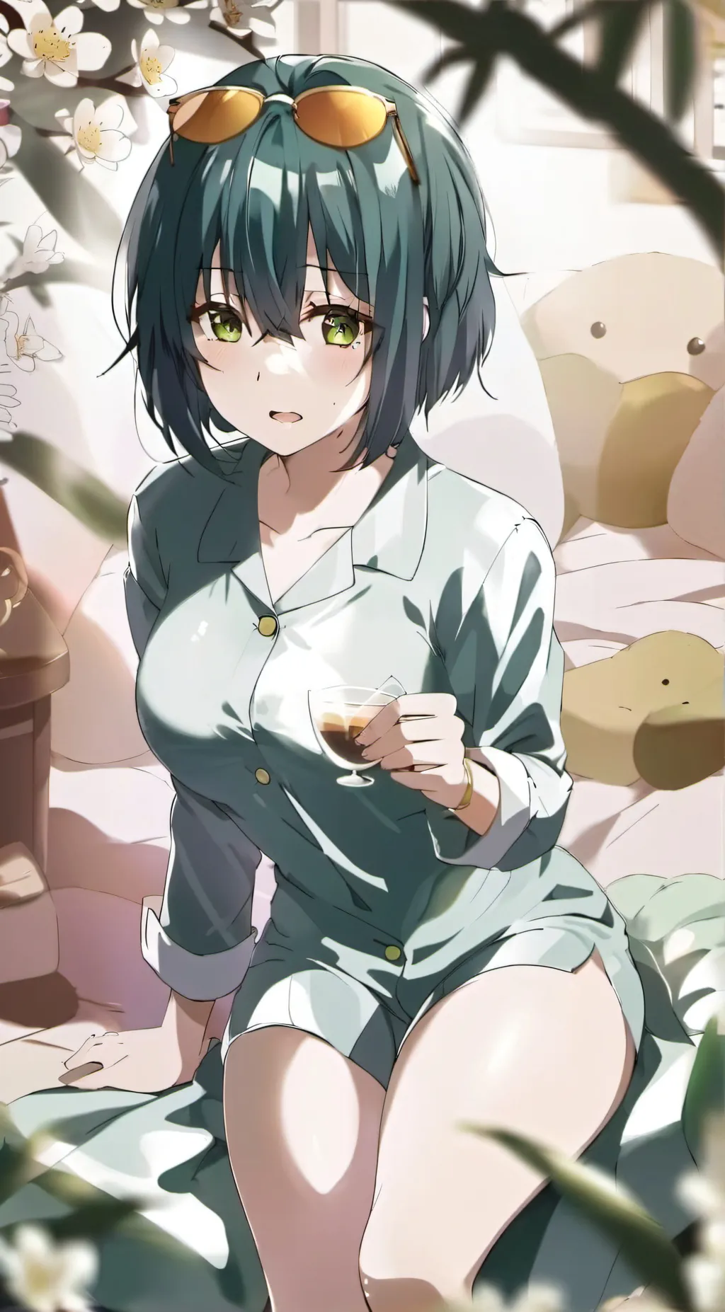 ai character: lily background