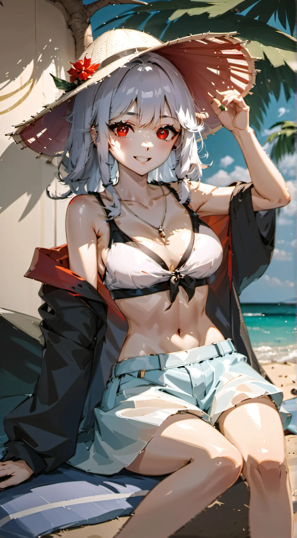 ai character: Sasha background