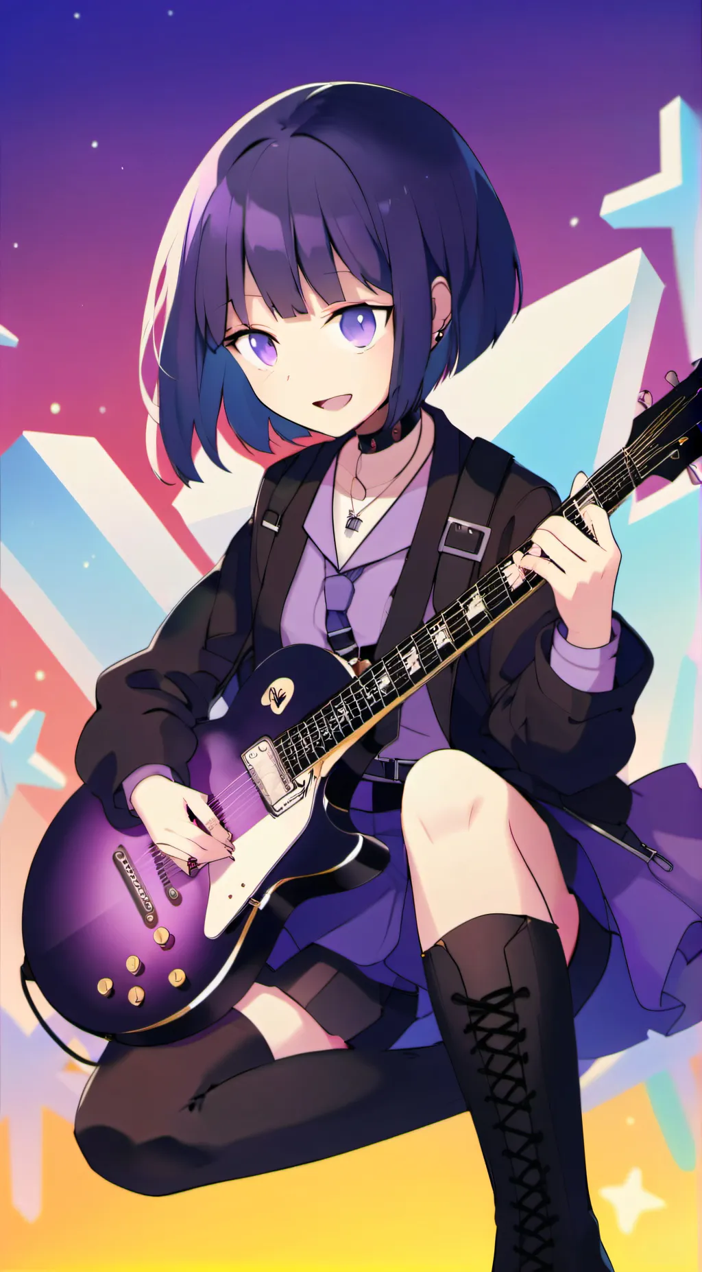 ai character: jirou kyouka  background