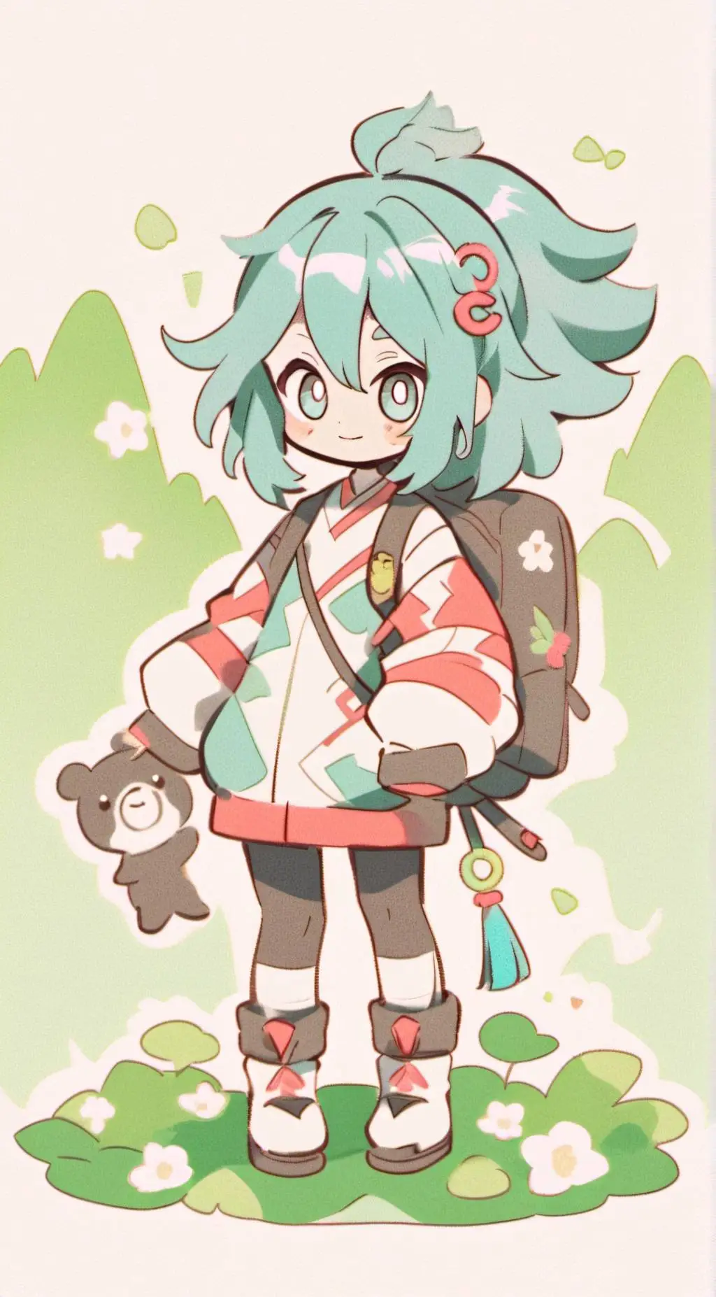 ai character: Rae 🐟 background