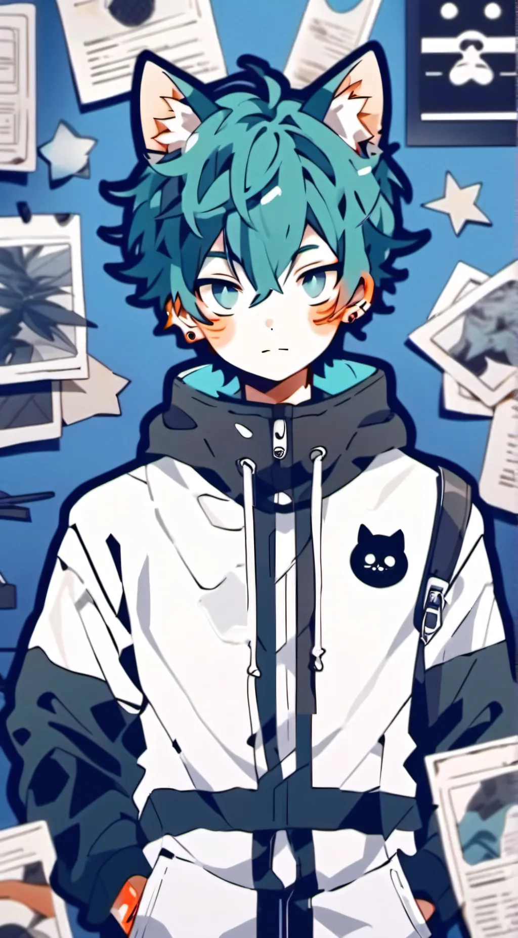 ai character: 💙Luke background