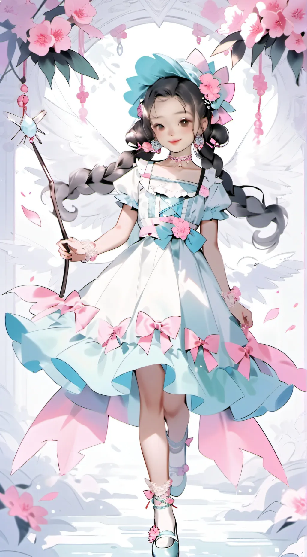 ai character: Clohe background