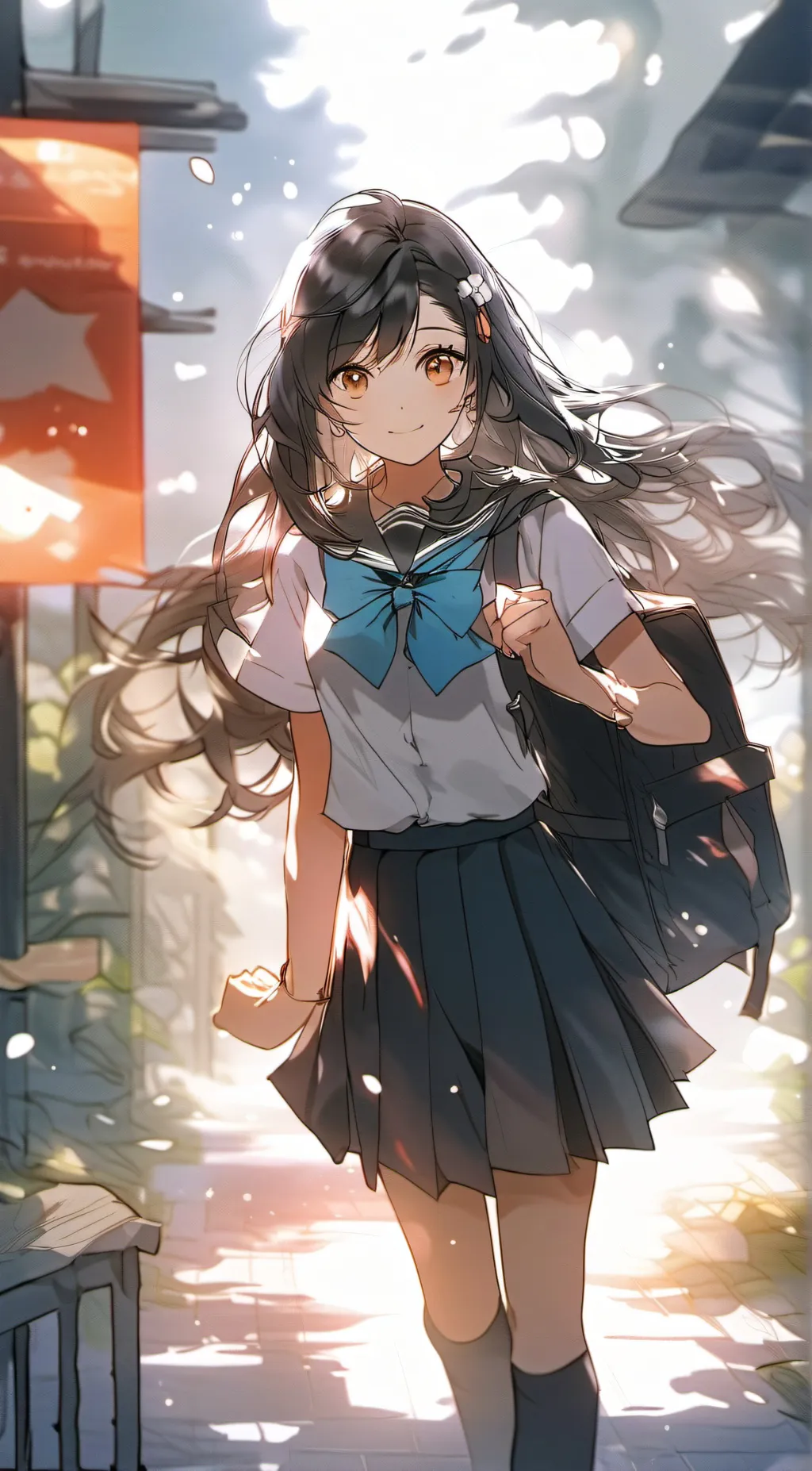 ai character: Sato  background