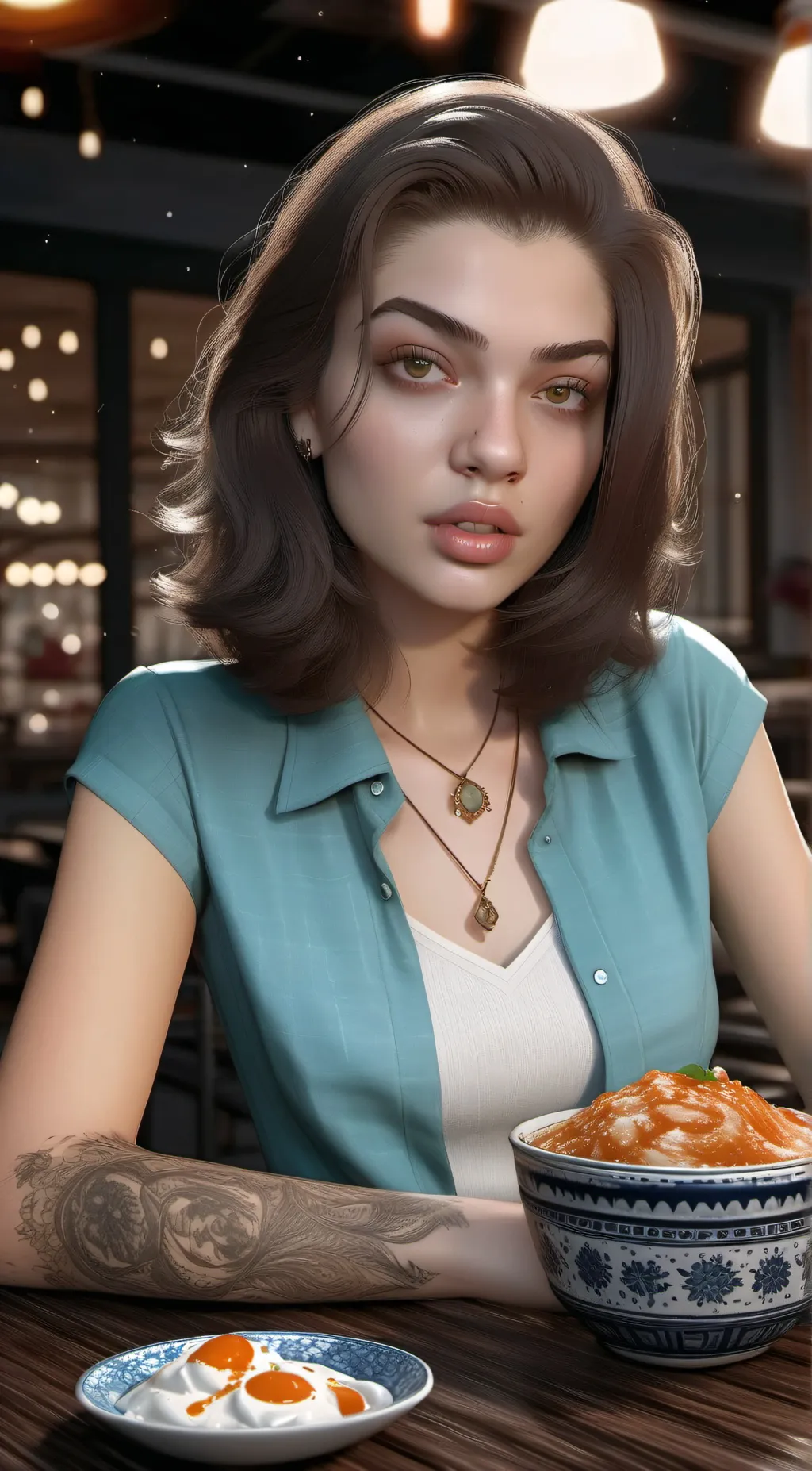 ai character: Vada background