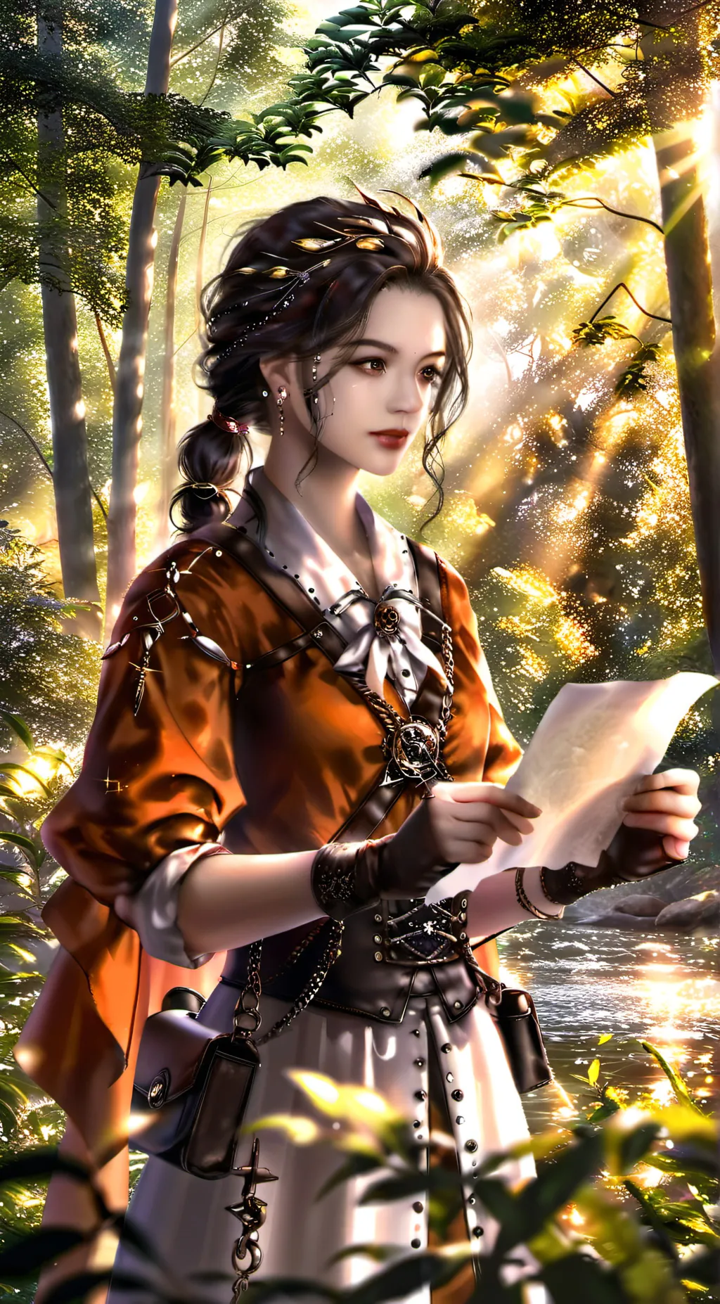 ai character: Amelia background