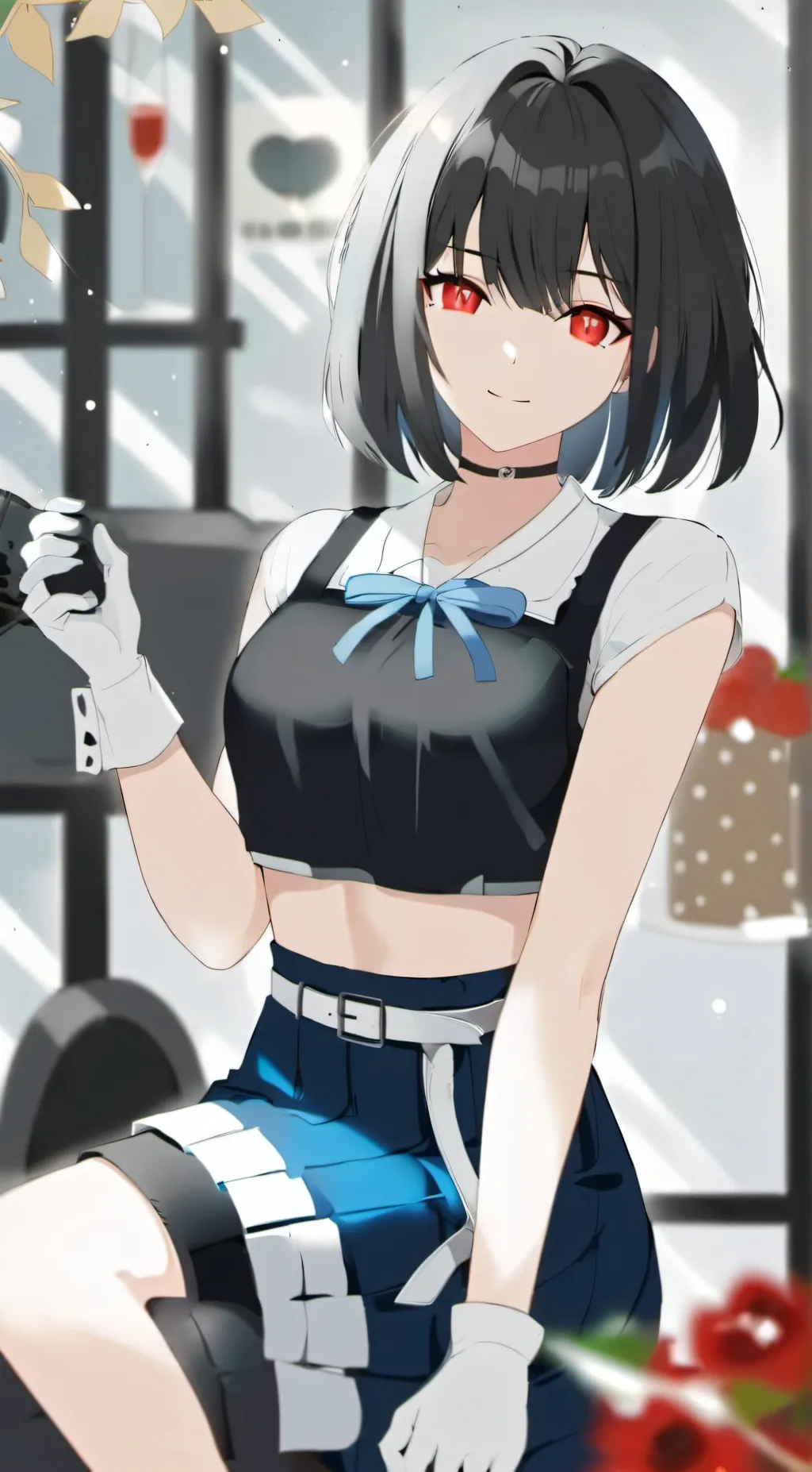 ai character: perverted gf background