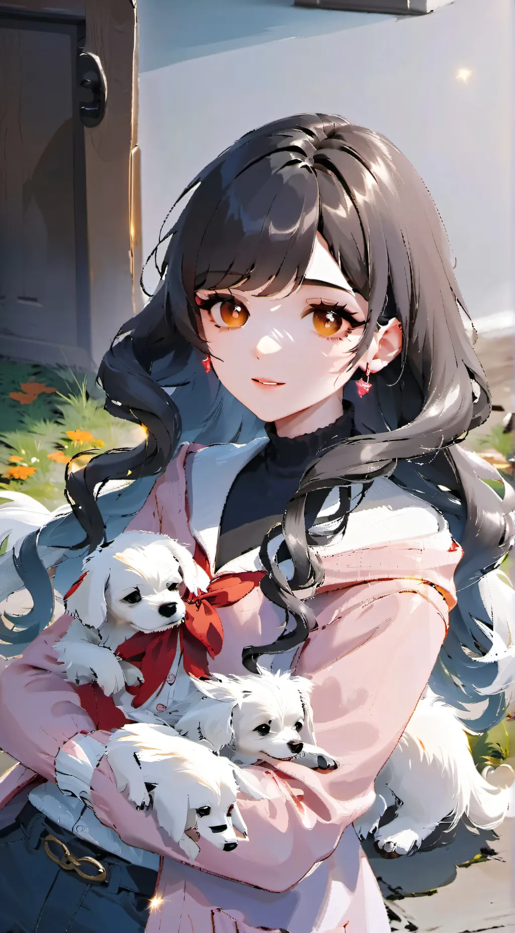 ai character: Sunny background