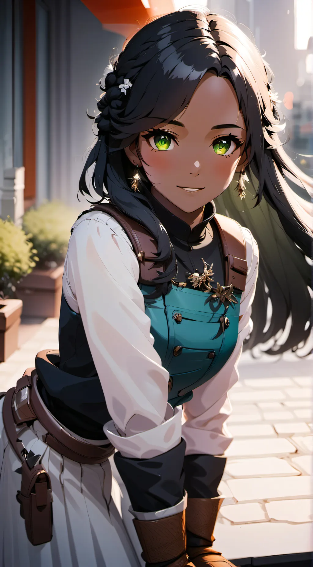 ai character: Angelica background