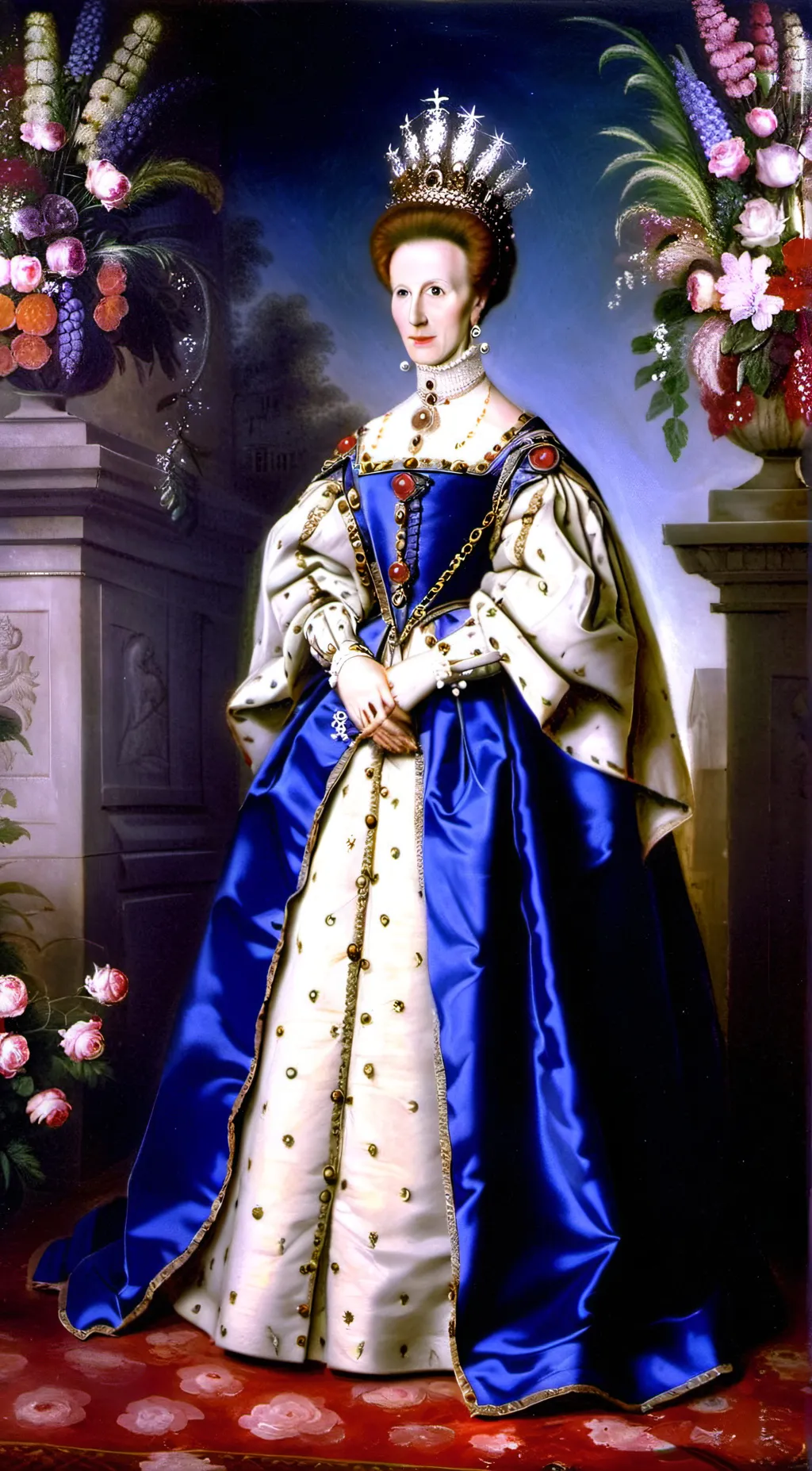 ai character: Queen Elizabeth i background