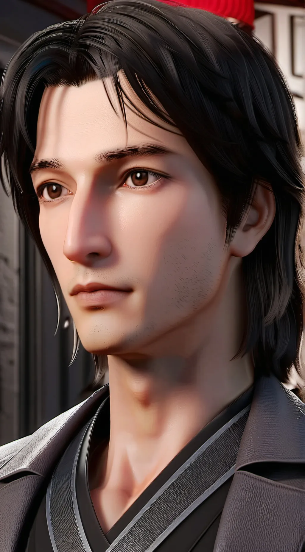 ai character: Jeddrik x leiann background