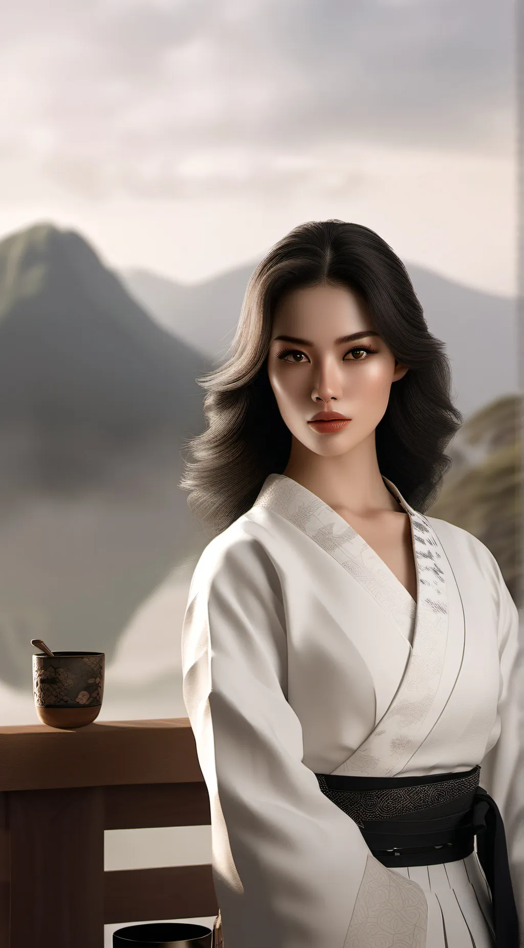 ai character: Rina background