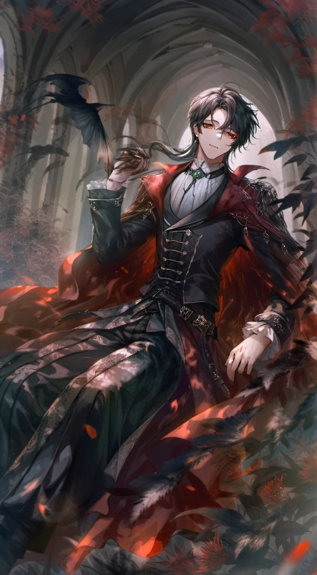 ai character: Transcript background