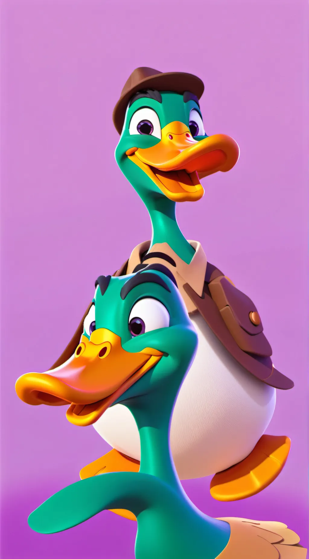 ai character: The Mallard Family background