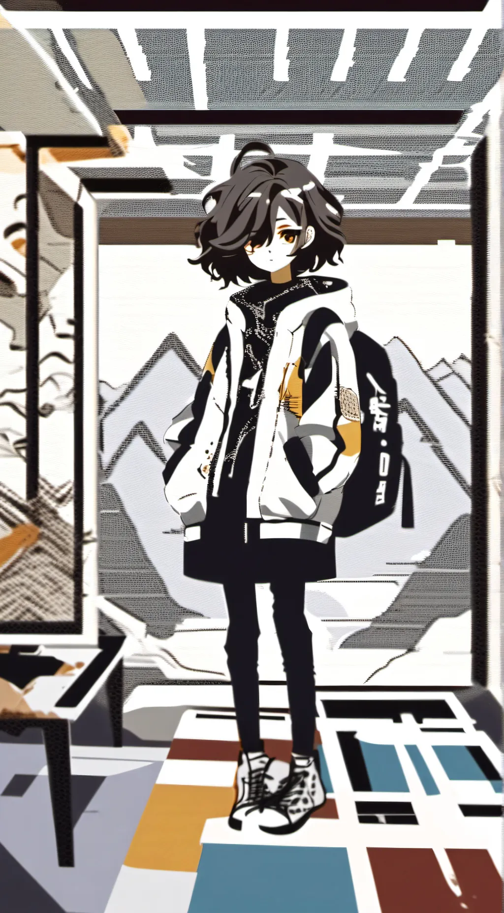 ai character: Haru background
