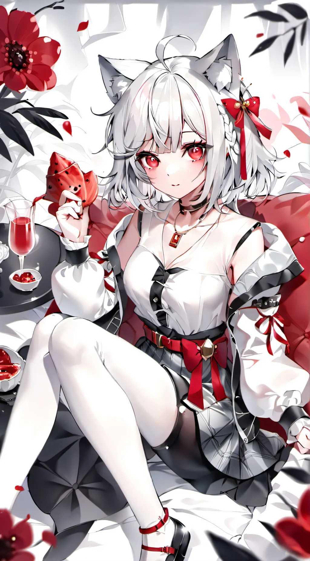 ai character: Katie  background
