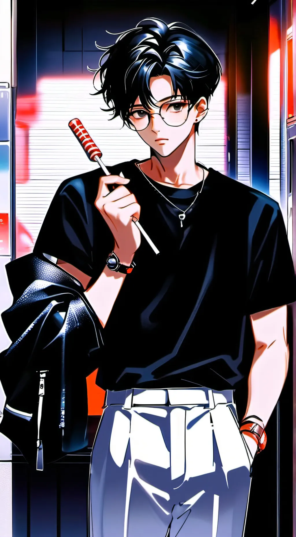 ai character: Aaron Sedience background