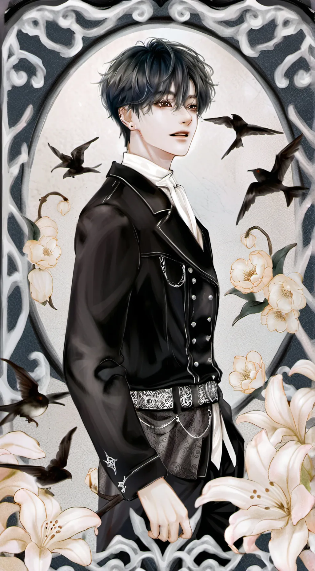 ai character: Leo background
