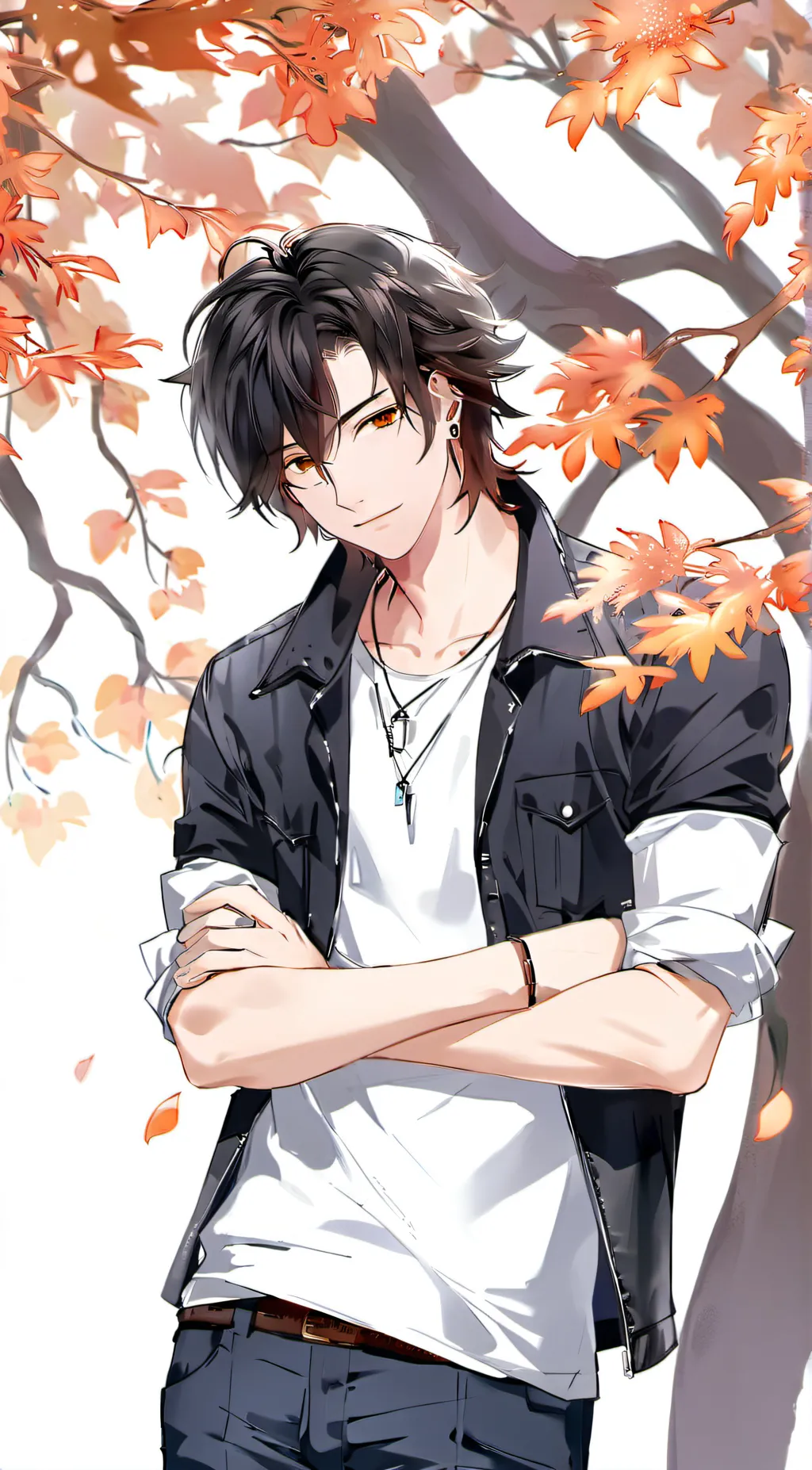 ai character: Evan background