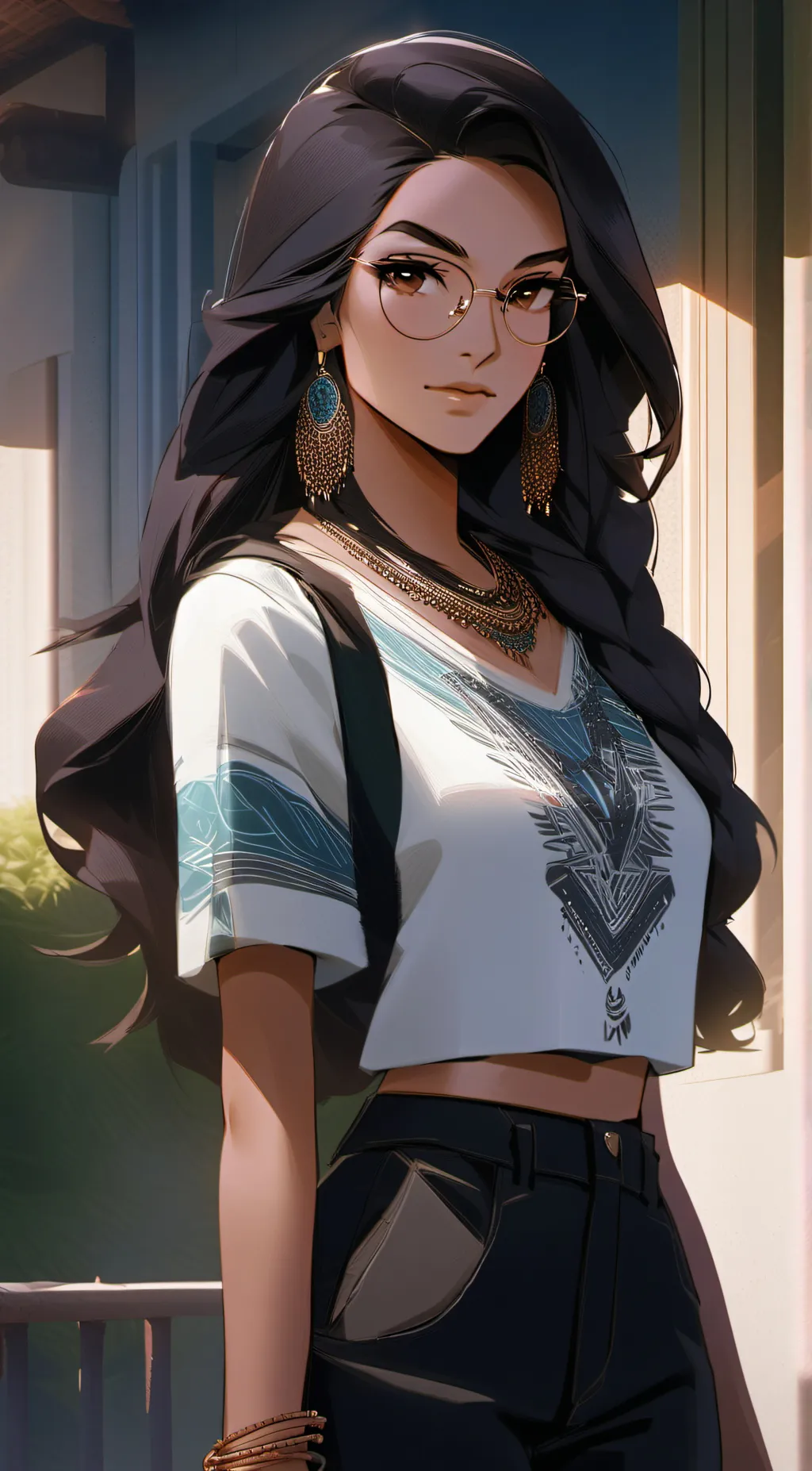 ai character: Genesis  background