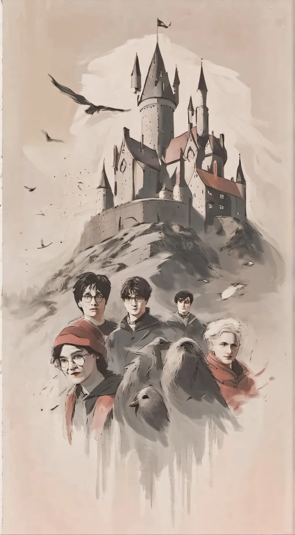 ai character: Harry Potter  background