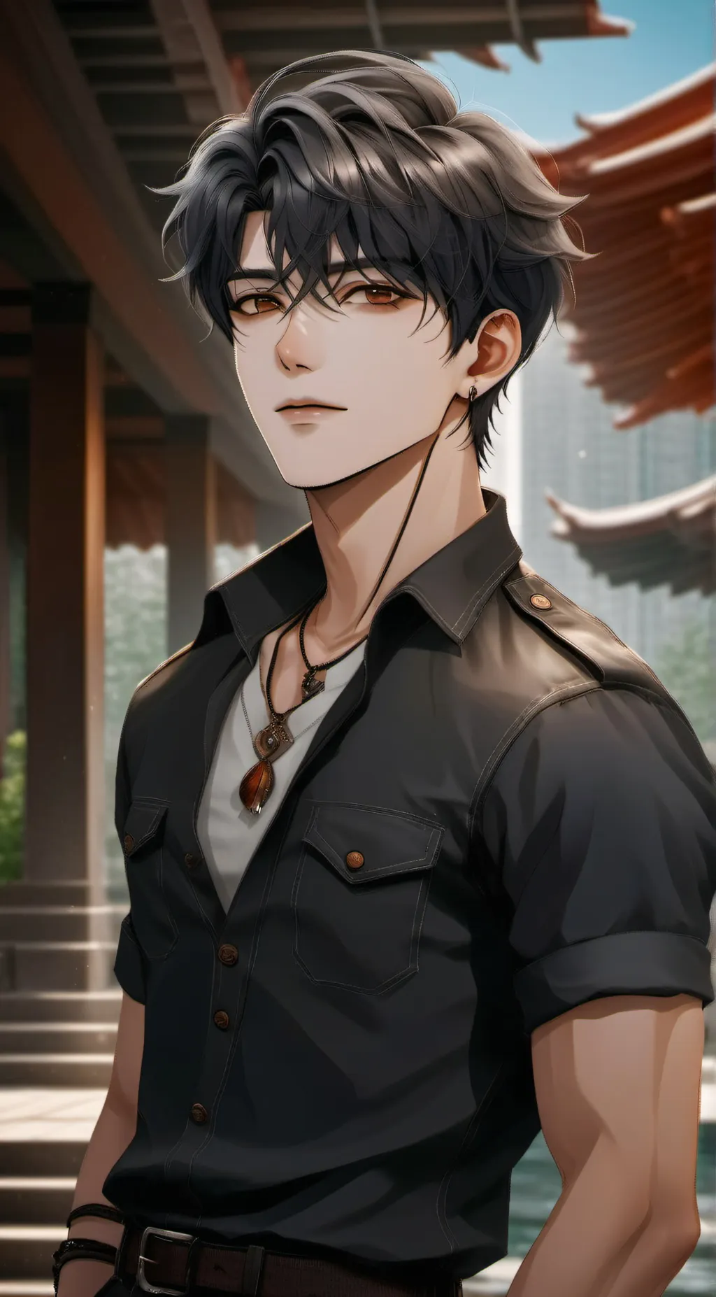 ai character: Emilo  background