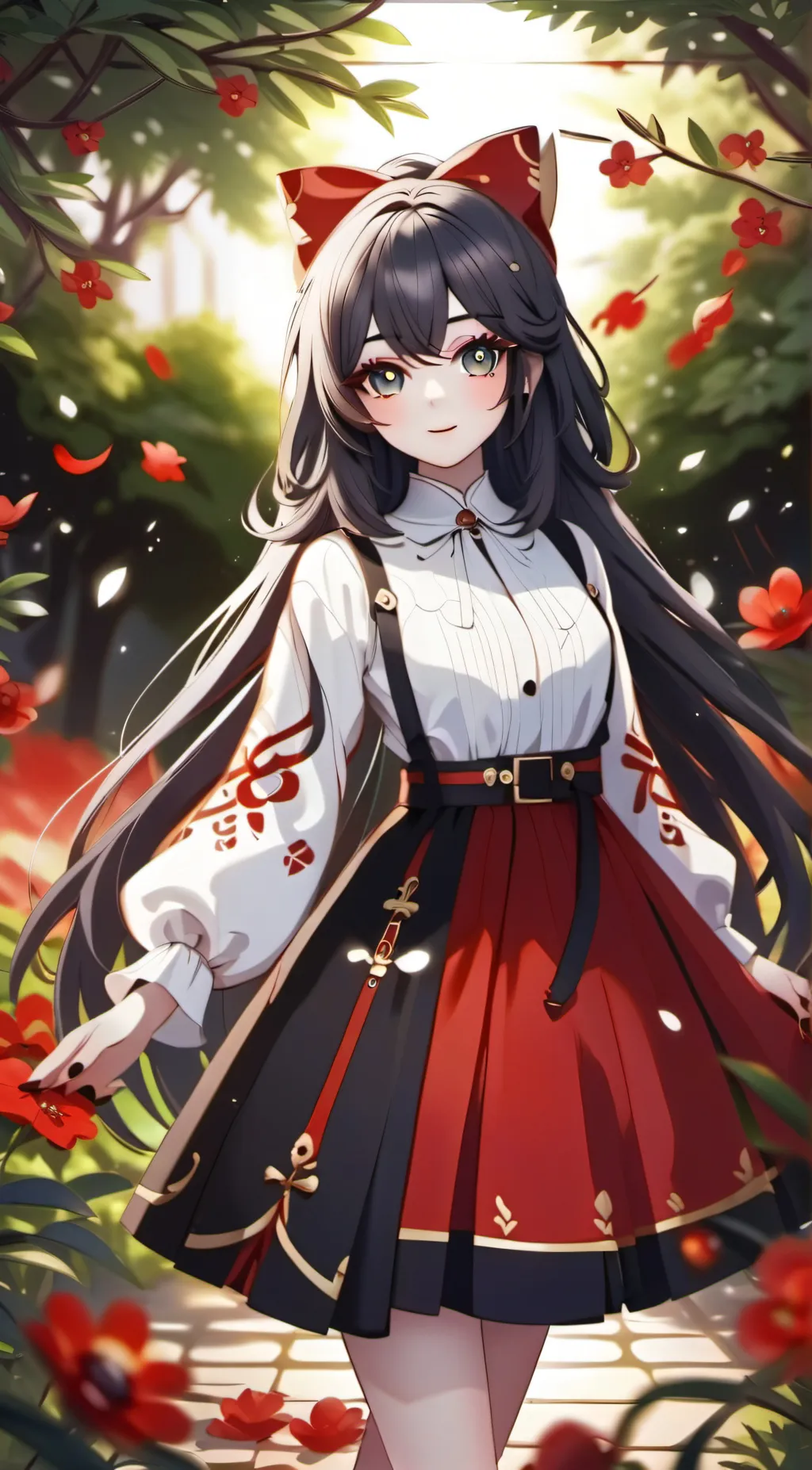 ai character: Lily background