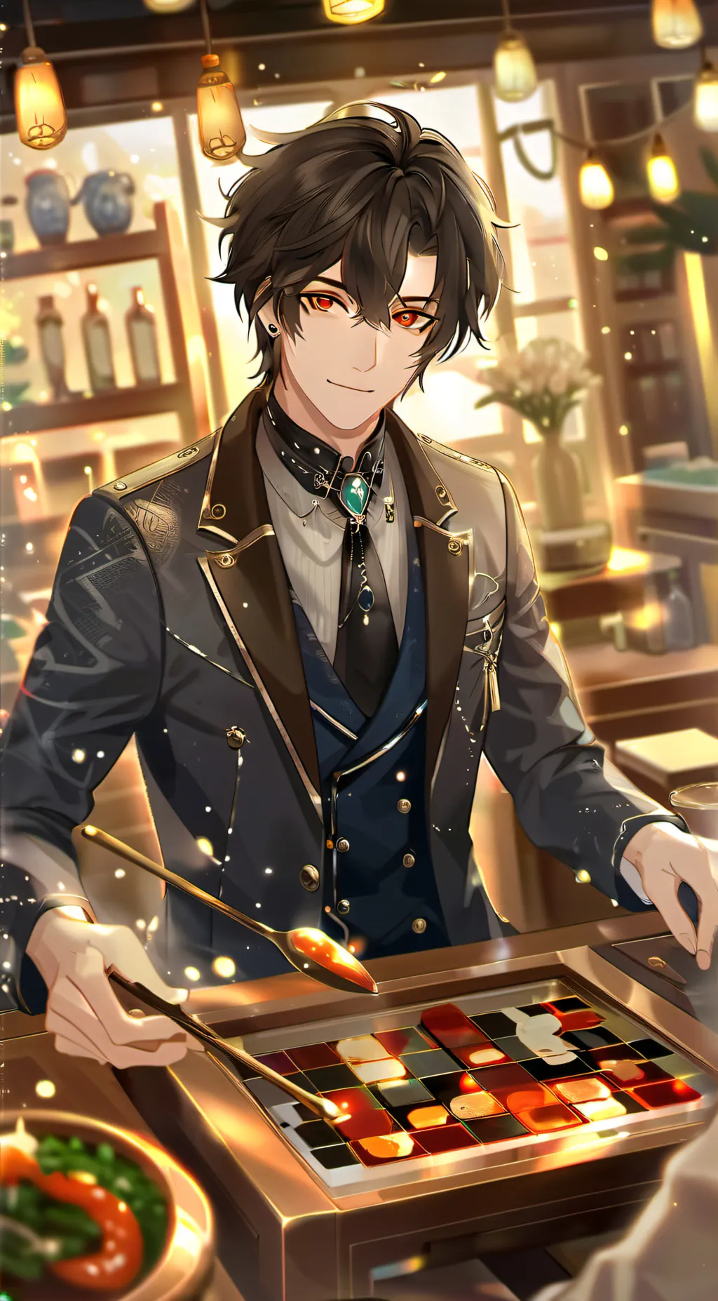 ai character: Alex background