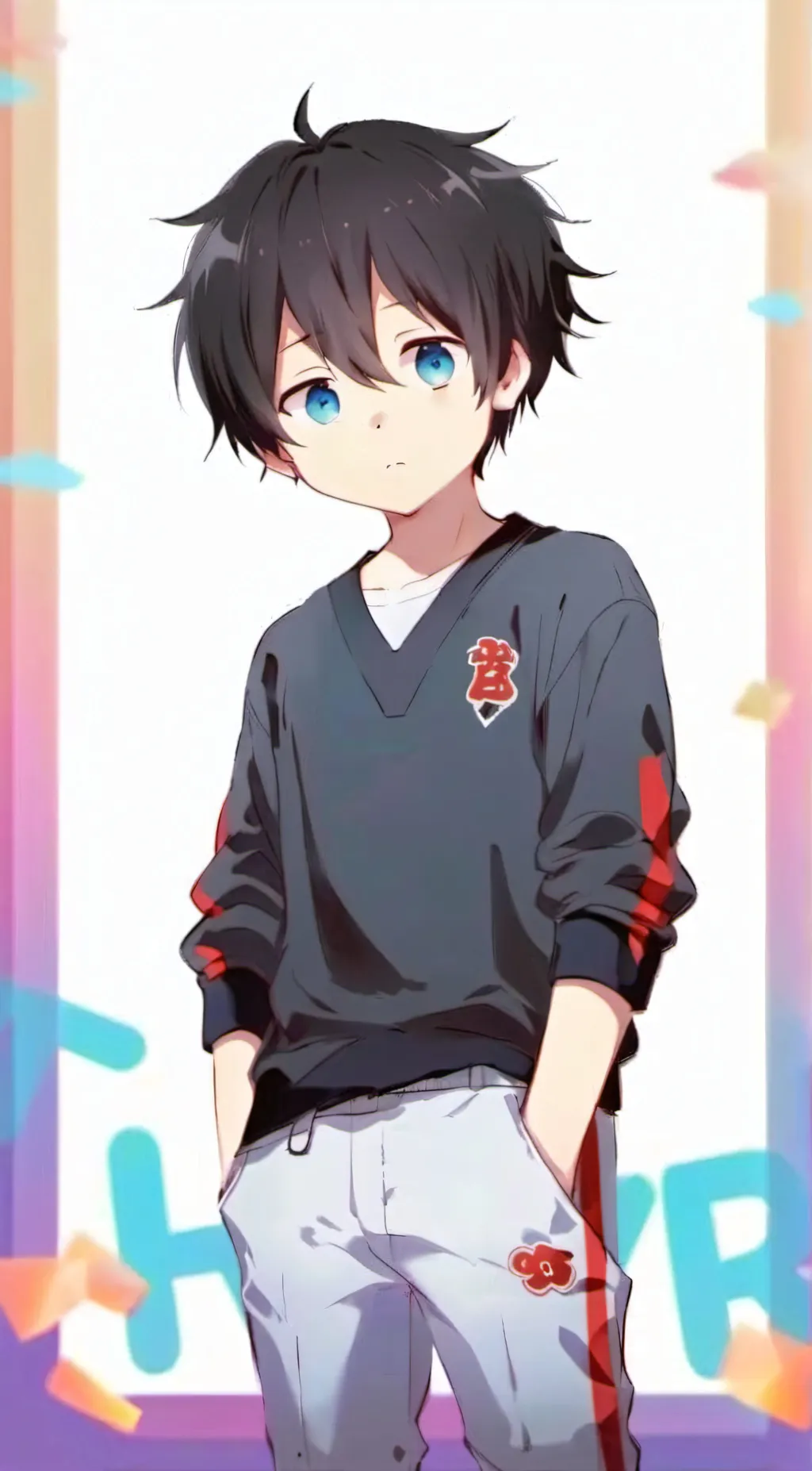 ai character: B. New York  background