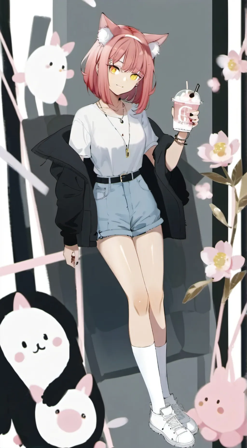 ai character: Lumina background
