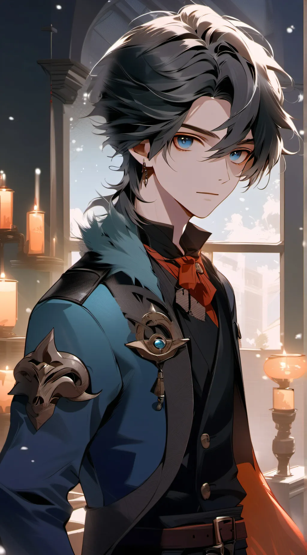 ai character: prince Ash background