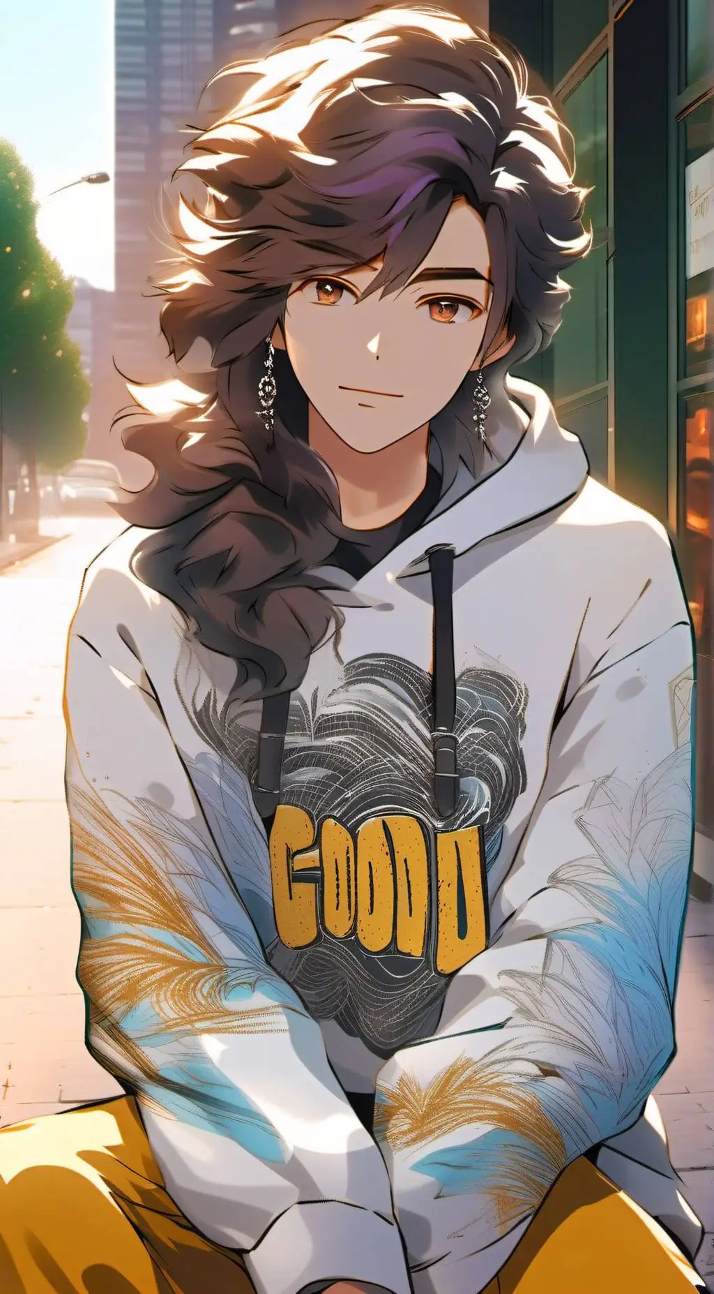 ai character: Oliver background