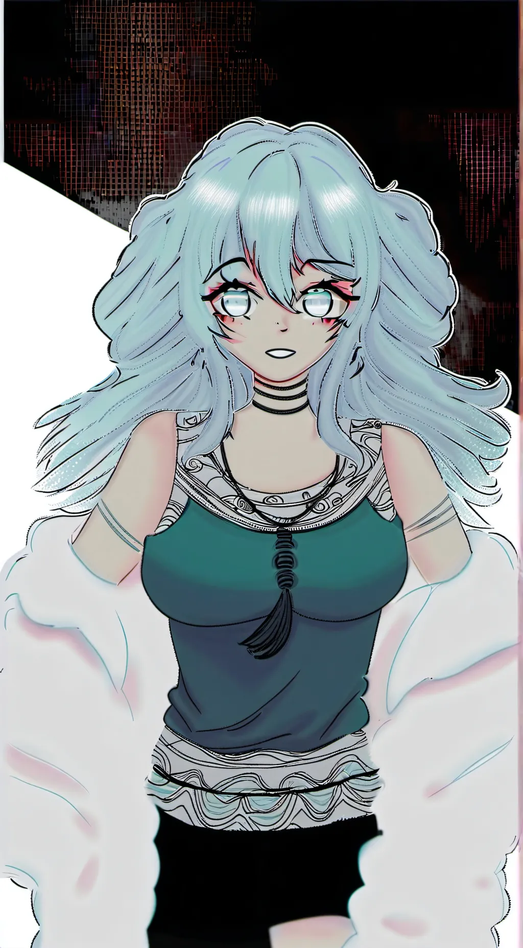 ai character: miku background